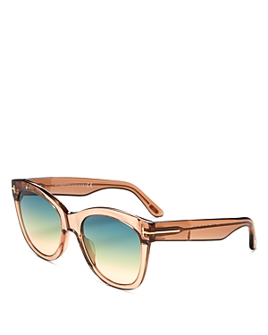 Tom Ford Wallace Cat Eye Sunglasses, 54mm