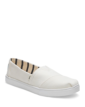 Toms Alpargata Slip-on Sneaker In White