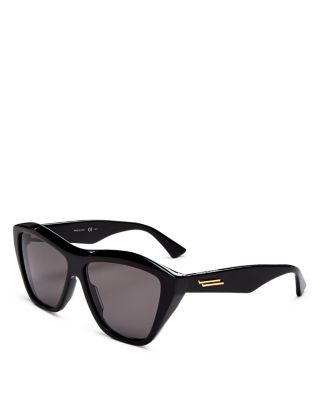 Bottega Veneta 58 mm Silver Sunglasses