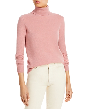 C By Bloomingdale's Cashmere Turtleneck Sweater - 100% Exclusive In Tea