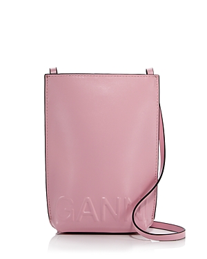 Ganni Recycled Leather Mini Crossbody