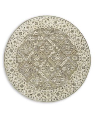 Feizy Zoie R8424 Round Area Rug, 8' x 8'