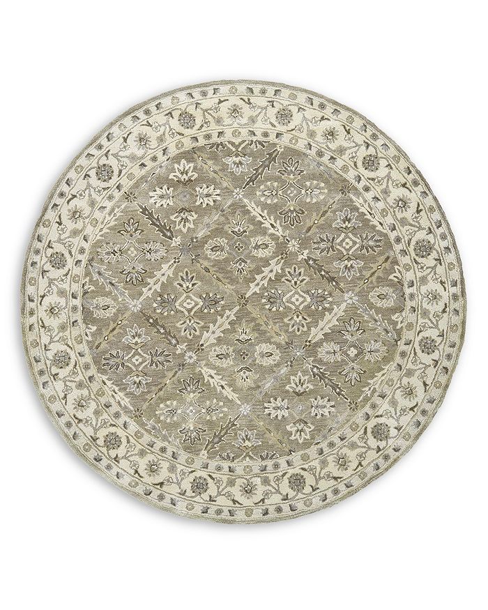 Feizy Zoie R8424 Round Area Rug, 8' x 8' | Bloomingdale's
