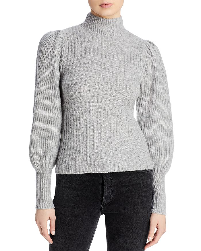 AQUA Balloon Sleeve Sweater 100 Exclusive Bloomingdale s
