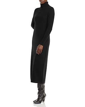 C by Bloomingdale's Turtleneck Cashmere Midi Dress - 100% Exclusive C by Bloomingdale's Turtleneck Cashmere Midi Dress - 100% Exclusive