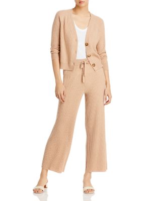 Ribbed Cashmere Cardigan 