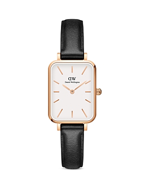 Daniel Wellington Quadro Pressed Sheffield 20x26mm In White/black