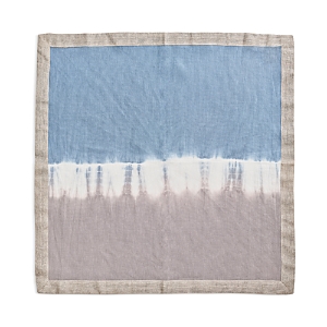 Kim Seybert Linen Dip Dye Napkins, Set Of 4 In Blue/gray