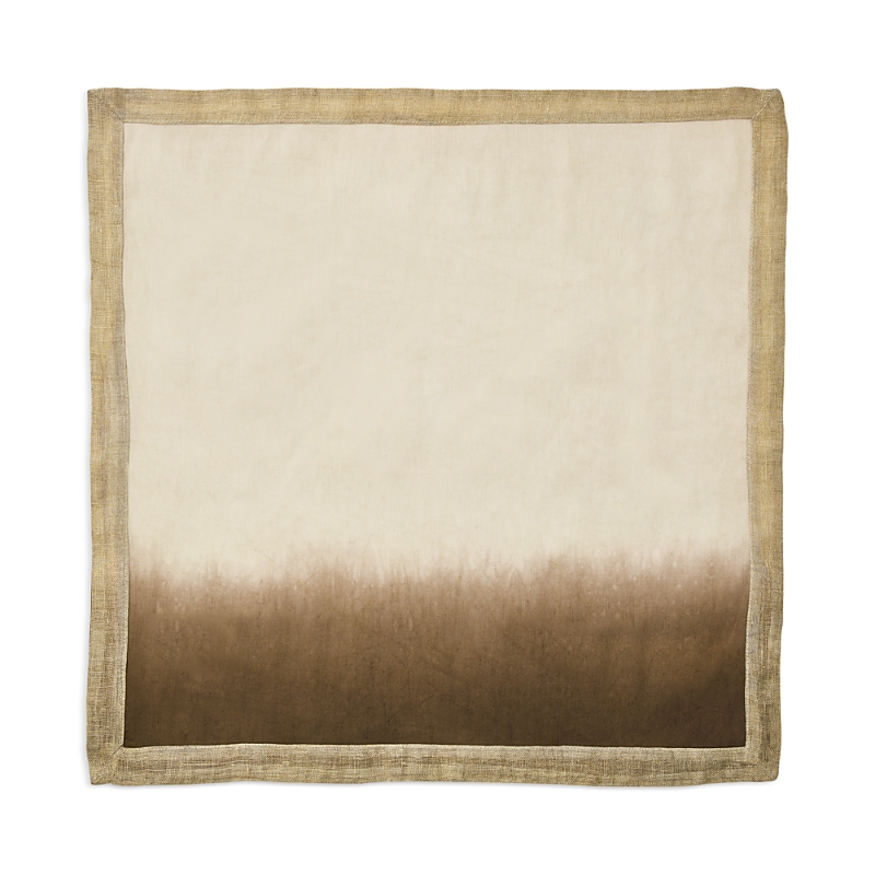 Kim Seybert Linen Dip Dye Napkins, Set Of 4 In Neutral