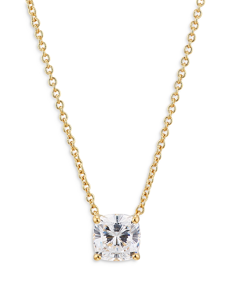NADRI MODERN LOVE CUSHION CUT PENDANT NECKLACE, 16-18 AN40566GCZC