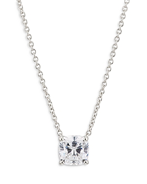 NADRI MODERN LOVE CUSHION CUT PENDANT NECKLACE, 16-18,AN40566RCZC