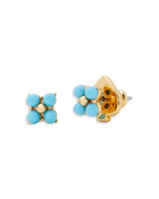 kate spade blue flower earrings