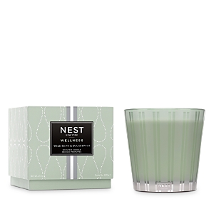 Nest Fragrances Wild Mint & Eucalyptus 3 Wick Candle, 21.2 Oz. In Green