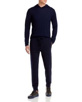 Wool-Cashmere Slim Fit Jogger Pants