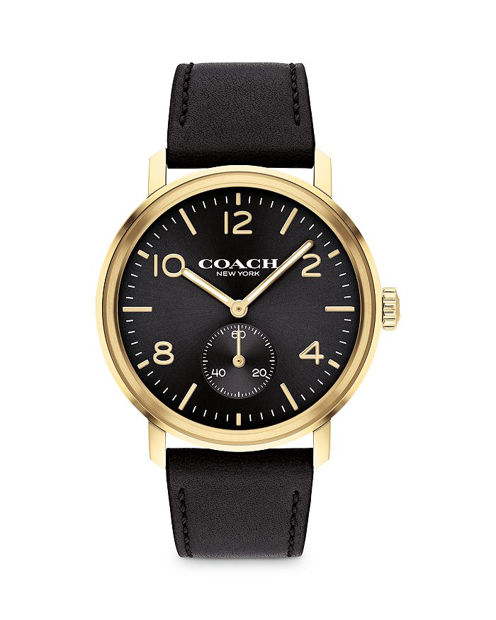 Coach leatherware hotsell est 1941 watch