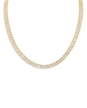 Bloomingdale's Diamond Choker Tennis Necklace in 14K Yellow Gold, 10.50 ct. t.w - 100% Exclusive