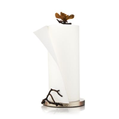 Butterfly Ginkgo Paper Towel Holder