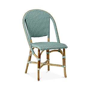 Sika Design Sofie Rattan Bistro Side Chair In Green