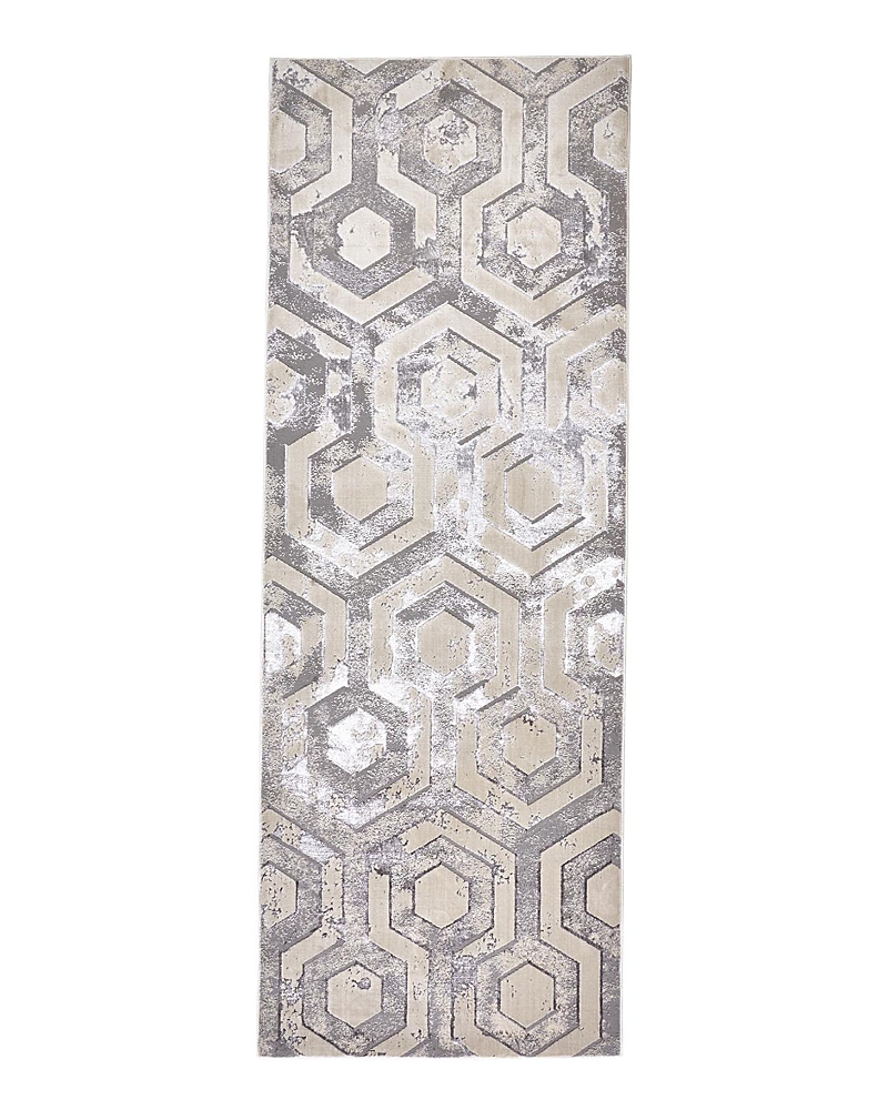Feizy Micah R3046 Runner Area Rug, 2'10 X 7'10 In Beige
