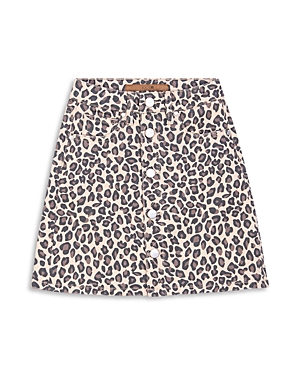 Joe's Jeans Girls' Leopard Print Mini Skirt - Little Kid
