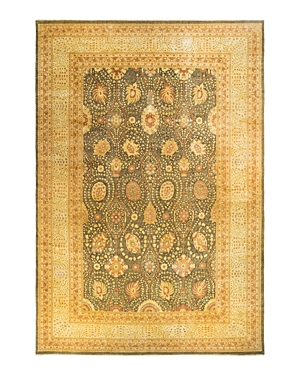 Bloomingdale's Mogul M1381 Area Rug, 12'2 X 18'5 In Olive