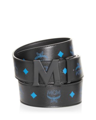 blue mcm belt cheap