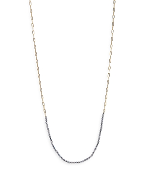 Argento Vivo Paperclip Chain In 14k Gold-plated Sterling Silver, 16 In Gold/labra