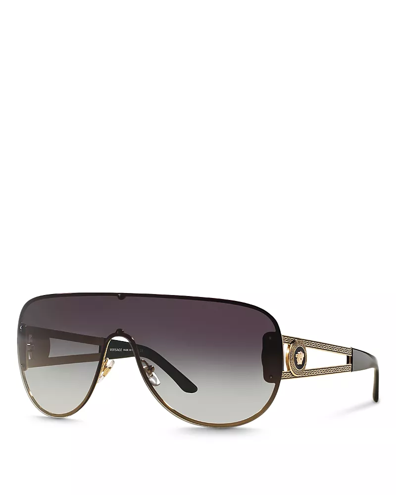 Versace Pilot Sunglasses, 41mm