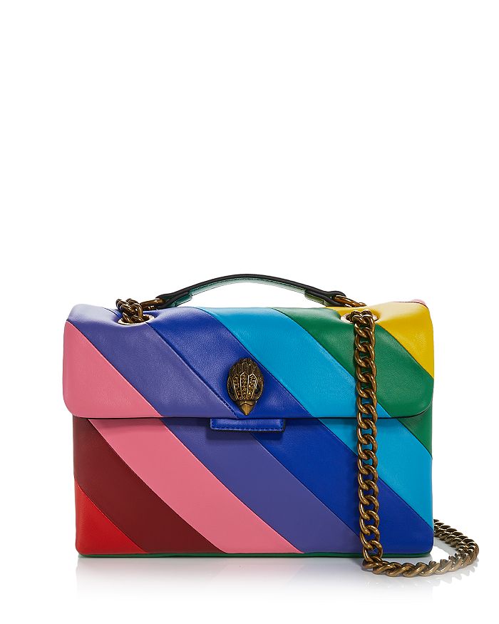 KURT GEIGER LONDON Kensington Medium Leather Shoulder Bag Bloomingdale's