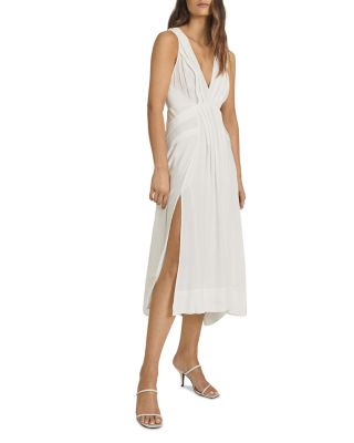 REISS - Marcella Split Front Beach Midi Dress