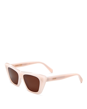 Celine Women's Cat Eye Sunglasses, 51mm In Pink/brown Solid