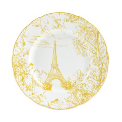 Tout Paris Assorted Salad Plates, Set of 6