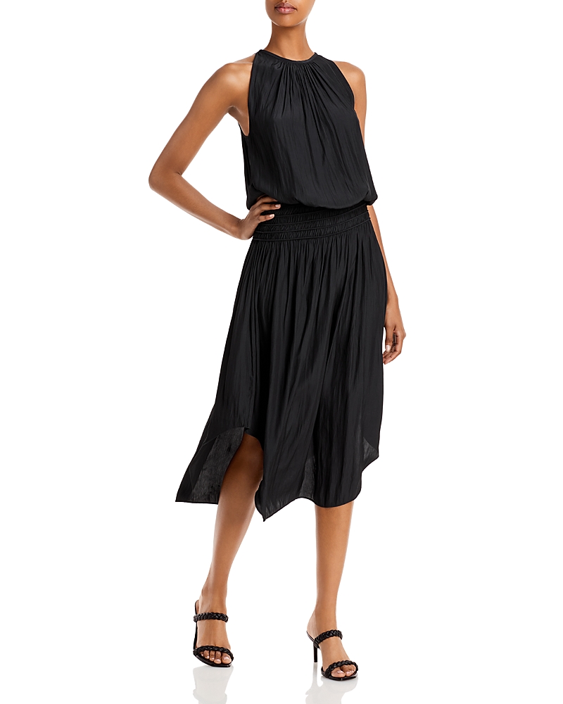 Ramy Brook Audrey Blouson Dress In Black