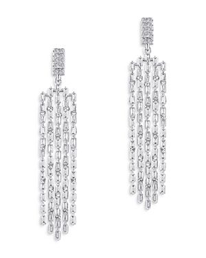 Bloomingdale's Diamond Fringe Drop Earrings in 14K White Gold, 2.0 ct. t.w. - 100% Exclusive