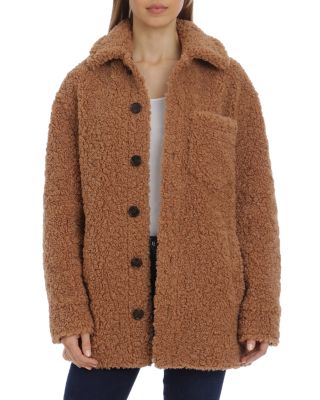 faux sherpa jacket