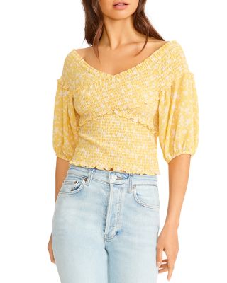 BB Dakota X Steve Madden BB Dakota X Steve Madden Smocked Top ...