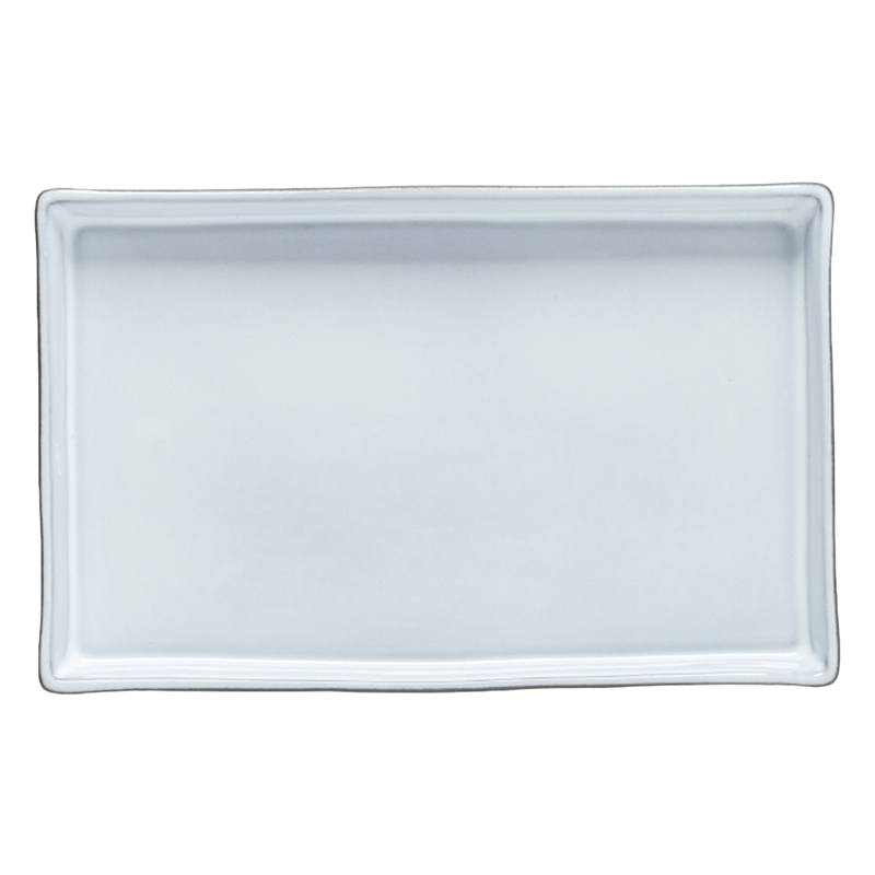 Costa Nova Lagoa Eco Gris Rectangular Tray In White