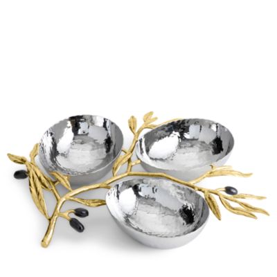 Olive Branch Triple Dish