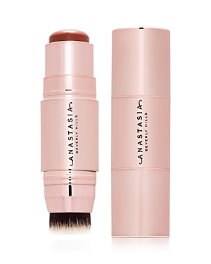 Anastasia Beverly Hills Cream Stick Blush With Brush Applicator Peach Caramel 0.28 oz/ 8 G In Bubble Tea