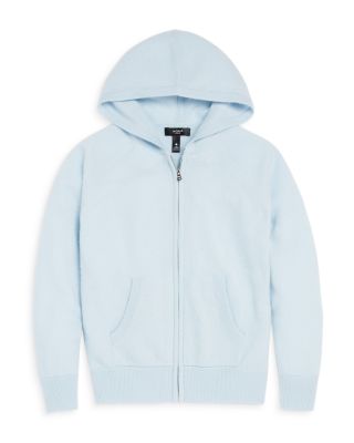 girls aqua hoodie
