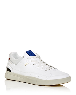 On Men's The Roger Centre Court Low Top Sneakers In White/ink
