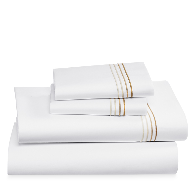 Frette Cruise Sheet Set, California King - Exclusive In White/beige