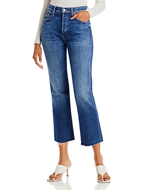 Mother The Tripper Ankle Fray Jeans in Nature Touch Base