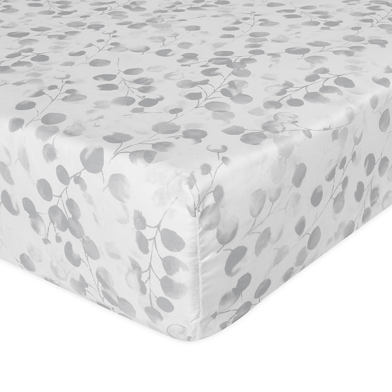 Anne De Solene Rosee Fitted Sheet, Queen In Gray