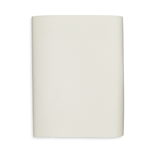 Shop Sferra Giza 45 Percale Fitted Sheet, King In Ivory