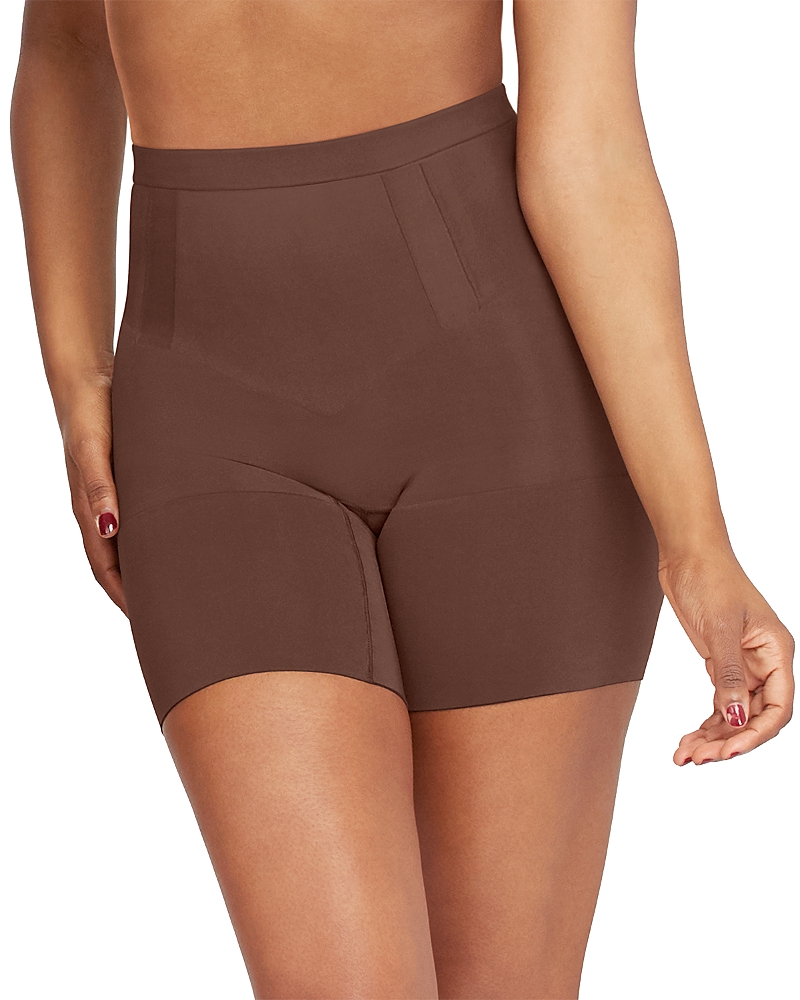 Spanx Thinstincts 2.0 Shaping Girlshort In Chestnut Brown In Chestnut Brown