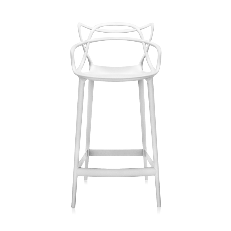 Kartell Masters Counter Stool In White