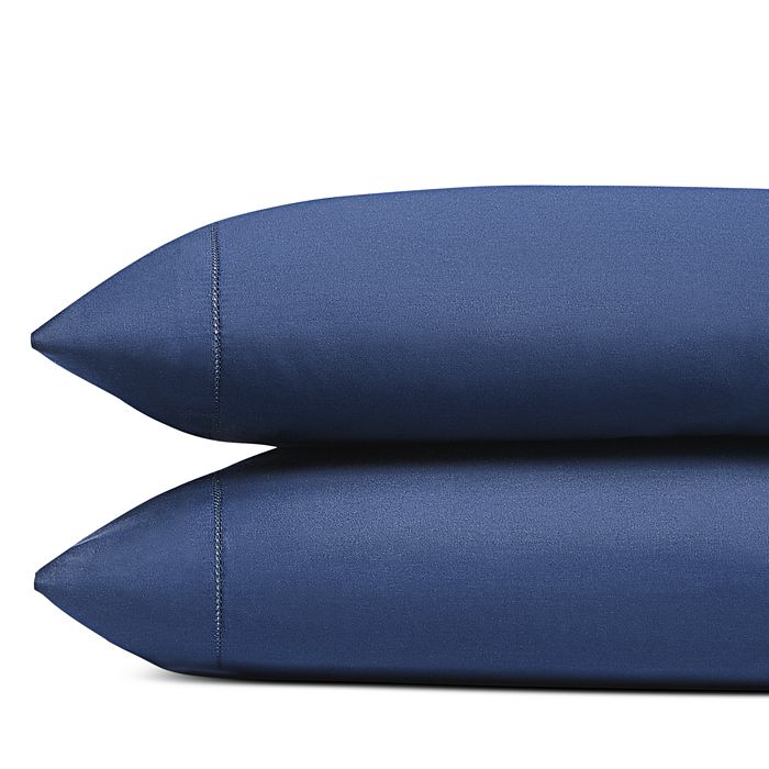Hudson Park Collection 680tc King Sateen Pillowcase, Pair - 100% Exclusive In Navy