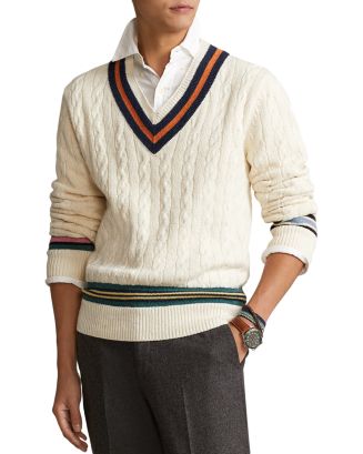 Polo Ralph Lauren Cotton-Cashmere Cricket Sweater | Bloomingdale's
