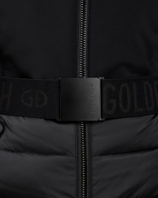 San Louis Faux Fur Trim Jacket, Glow Ski Half Zip Top & Pippa Belted Pants